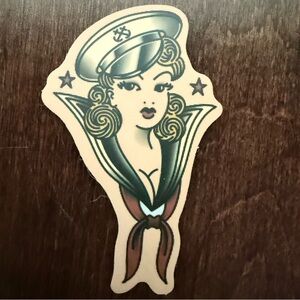 🎀10 for $10🎀 New Vinyl Sticker Pin Up Girl Tattoo Sailor Flapper Mermaid…